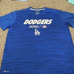 Dodgers Nike Short Sleeve Shirt